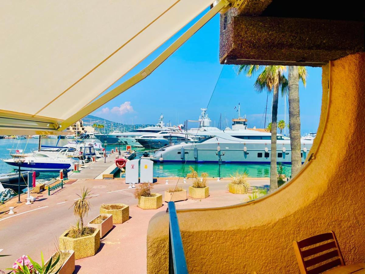 Yachts View, 100M Beach Saint-Tropez, Fiber Wifi High Speed Apartment Коголен Екстериор снимка